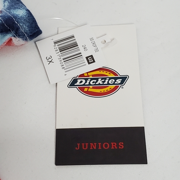 Dickies Junior Girls Tie Dye Logo T-shirt - Picture 6 of 9
